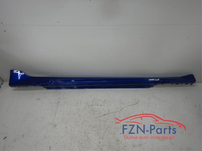 Audi RS6 4K C8 Sideskirt Rechts Blauw
