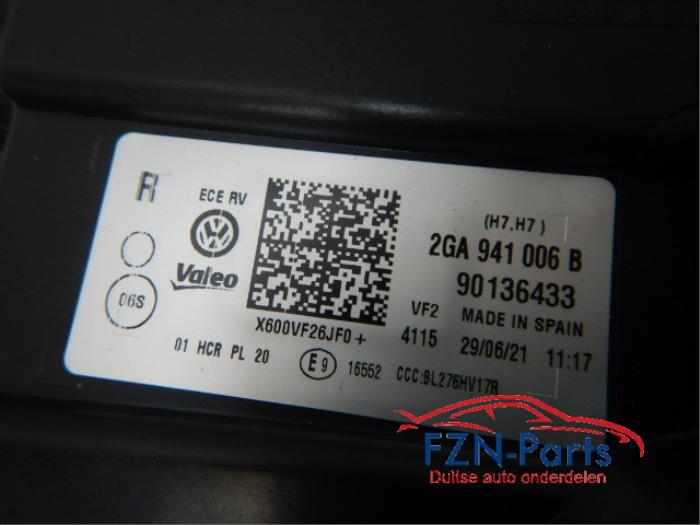 VW T-ROC Koplamp Rechts H7