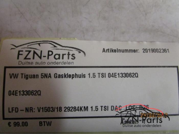 Gasklephuis Volkswagen Tiguan (22740315)