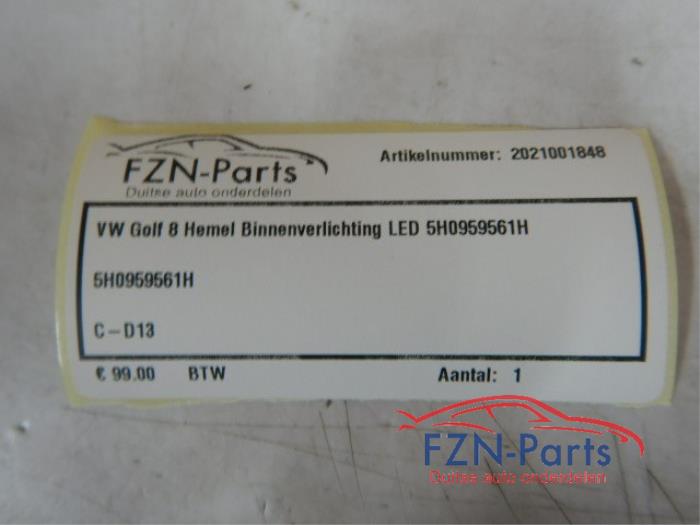 VW Golf 8 Hemel Binnenverlichting LED