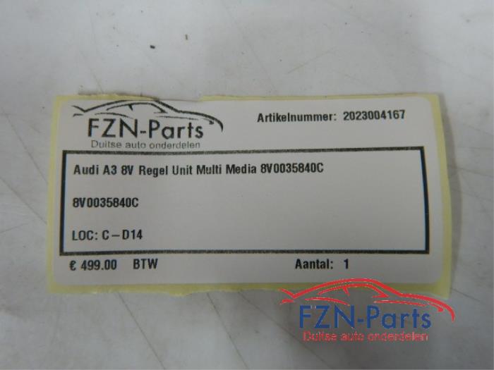 Regelunit Multi Media Audi A3 (22741377)
