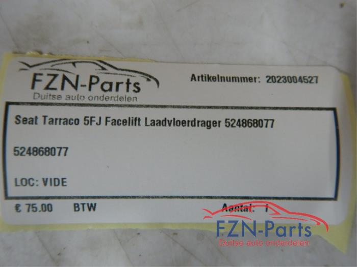 Seat Tarraco 5FJ Facelift Laadvloerdrager