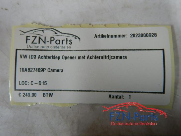 Achteruitrij Camera Volkswagen ID.3 (22727125)