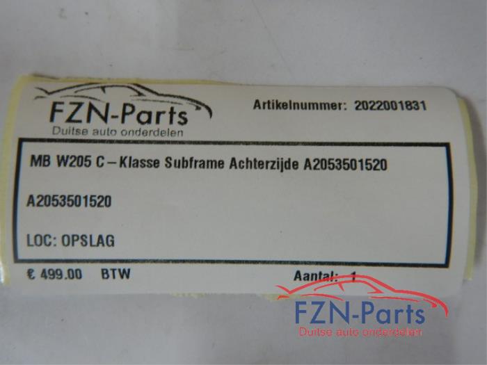 Subframe Mercedes C-Klasse (22726178)