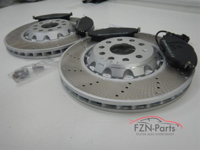 VW Golf 7 GTI Clubsport Remschijven + Remblokken Geventileerd voorzijde 340MM