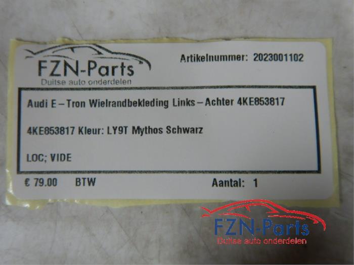Wielrand achter Audi E-Tron (22740332)