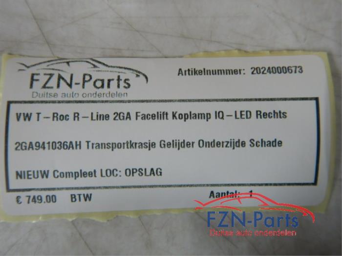Koplamp rechts Volkswagen T-Roc (22722973)