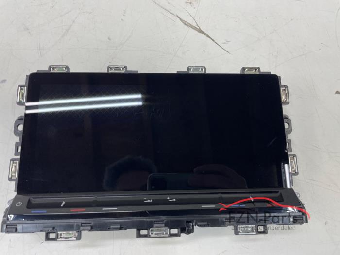 VW Golf 8 GTE Multimedia Display scherm