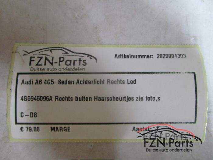 Audi A6 4G5 Sedan LED Achterlicht Rechts