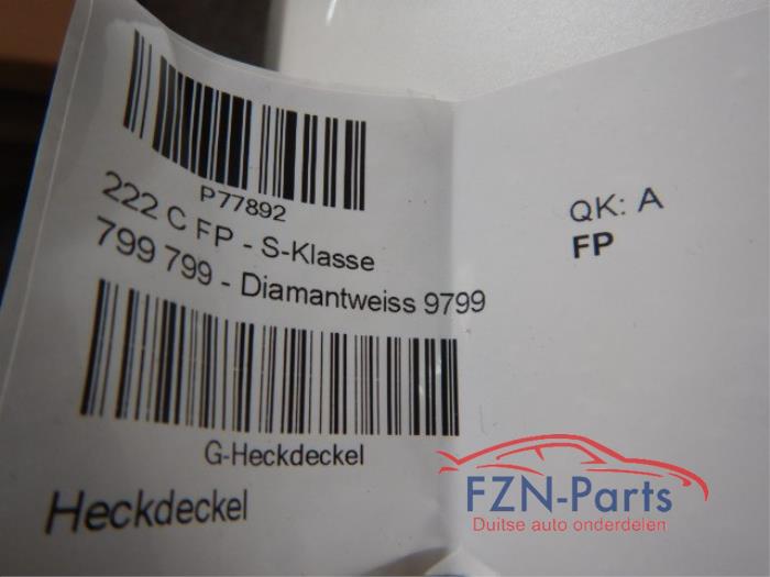 Achterklep Mercedes S-Klasse (22724490)