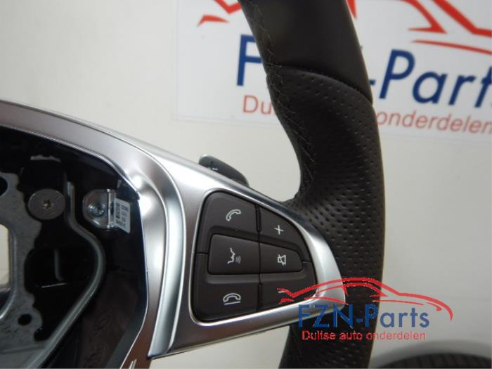Mercedes-Benz A/B/C/CLA/CLS AMG Styling Stuur Bruin Leer MF+F1