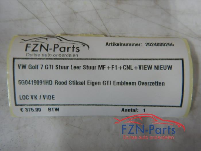 Stuurwiel Volkswagen Golf (22729206)