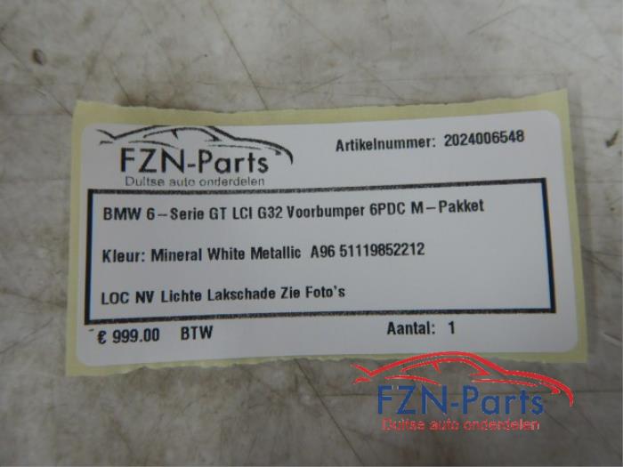 Voorbumper BMW 6-Serie (22720872)