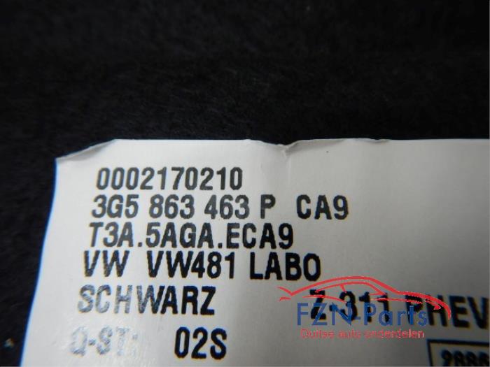 VW Passat B8 3G Limousine Laadvloer Bagagevloer