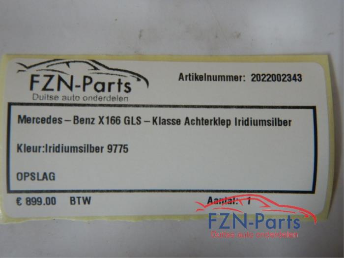 Achterklep Mercedes Diversen (22724423)