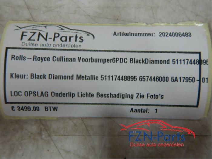 Voorbumper Rolls Royce Cullinan (22721790)