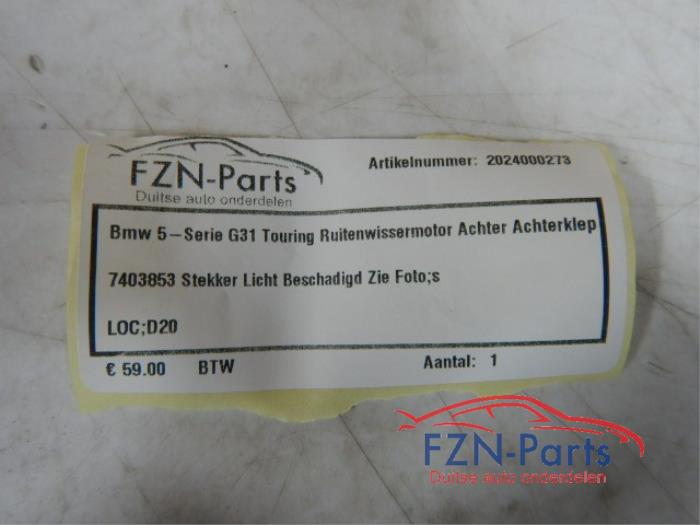 Ruitenwisserarm achter BMW 5-Serie (22745385)