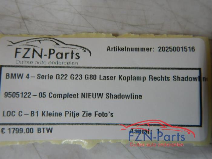 Koplamp rechts BMW 4-Serie (22723185)