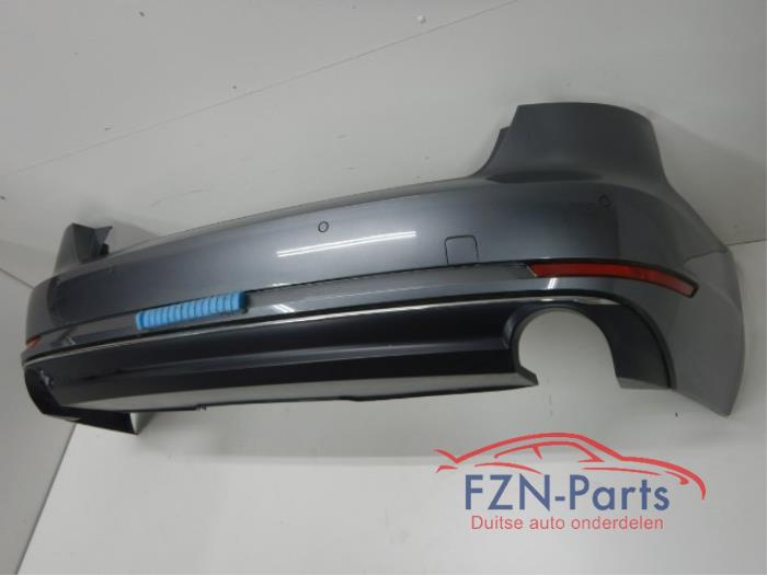 Audi A4 8W5 Sedan Achterbumper 4PDC LX7R Monsoon grey Kleur: LX7R Monsoon Grey GrijsAchter bumper achterzijde compleet 40 TDI Mild Hybrid quattro