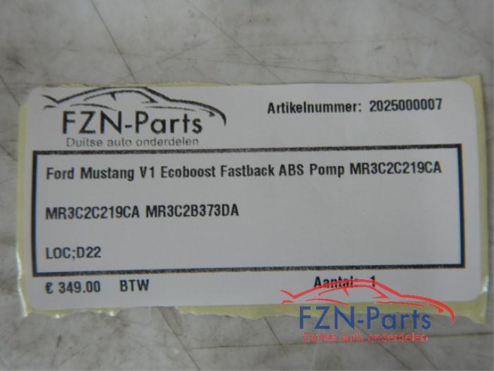 ABS Pomp Ford Usa Mustang (22729484)