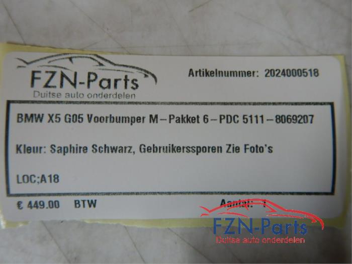 Voorbumper BMW Diversen (22721735)