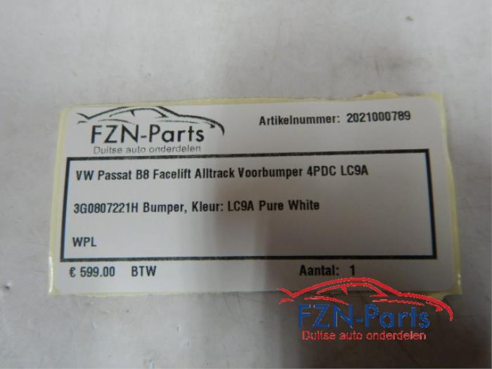 Voorbumper Volkswagen Passat (22721747)
