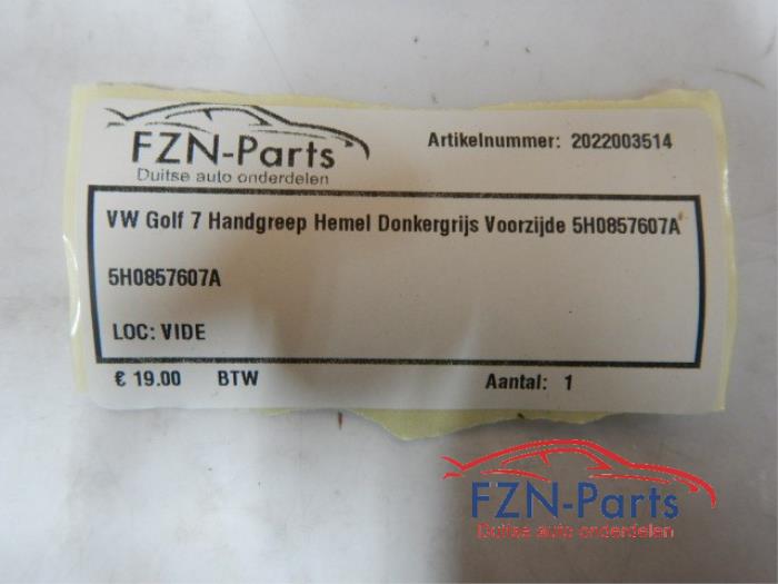 Handgreep Volkswagen Golf (22743607)