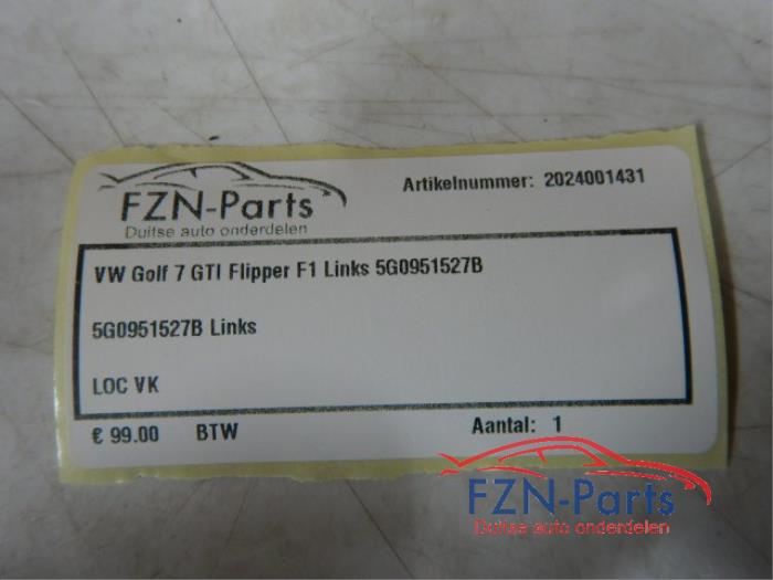 Schakelflipper set Volkswagen Golf (22739545)