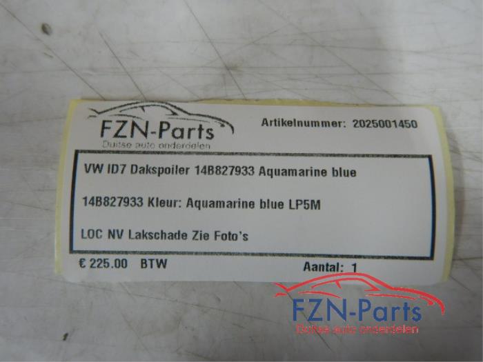 VW ID7 Dakspoiler