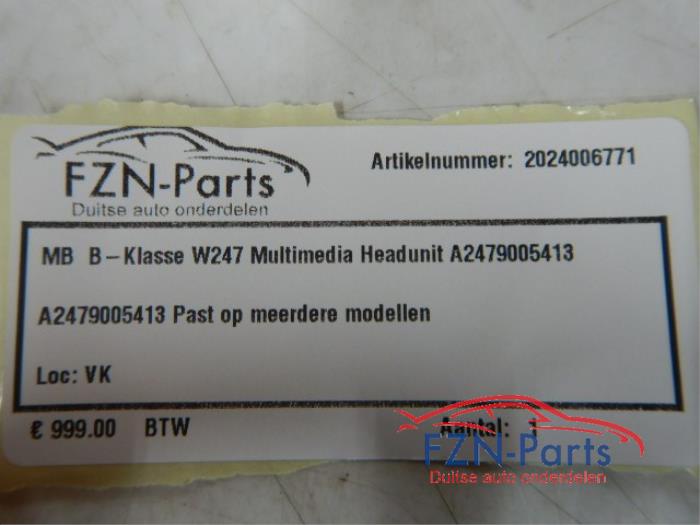 Regelunit Multi Media Mercedes B-Klasse (22743790)