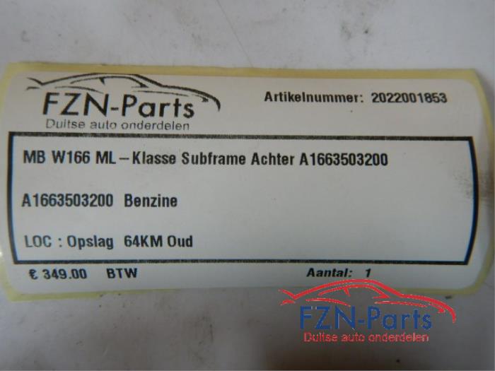 Subframe Mercedes GLE (22726174)