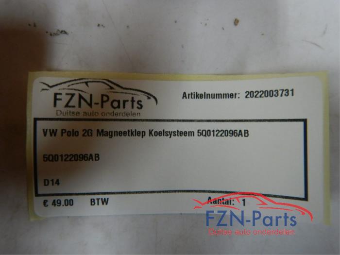 Magneetkoppeling waterpomp Volkswagen Polo (22739154)