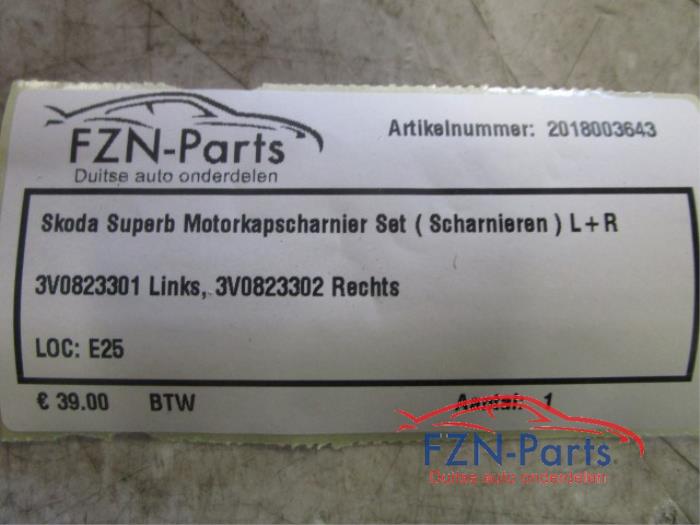 Motorkap Scharnier Skoda Superb (22740166)