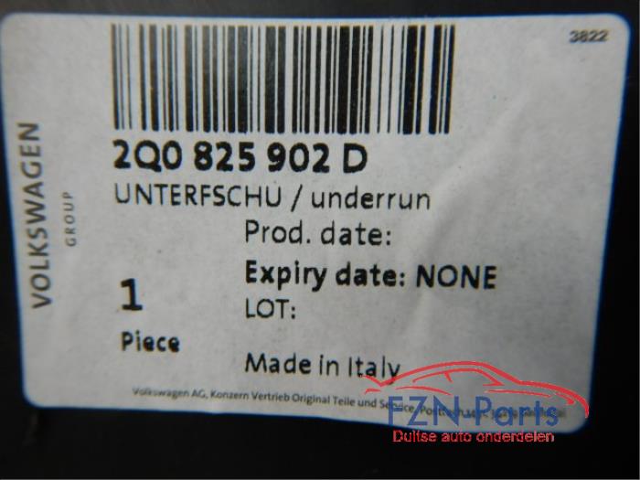 VW Polo 2G Extra Verstevigde Bodemplaat