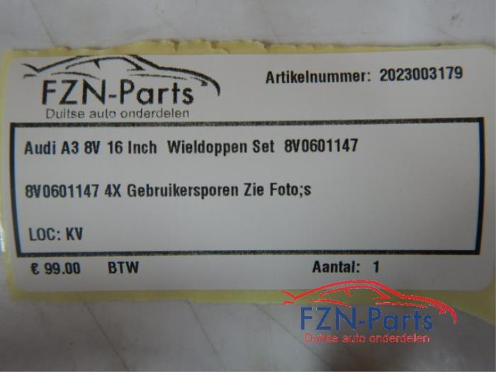 Wieldop set Audi A3 (22740734)