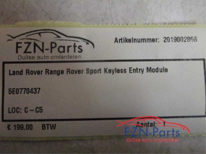 Module keyless vehicle Landrover Range Rover Sport (22736405)
