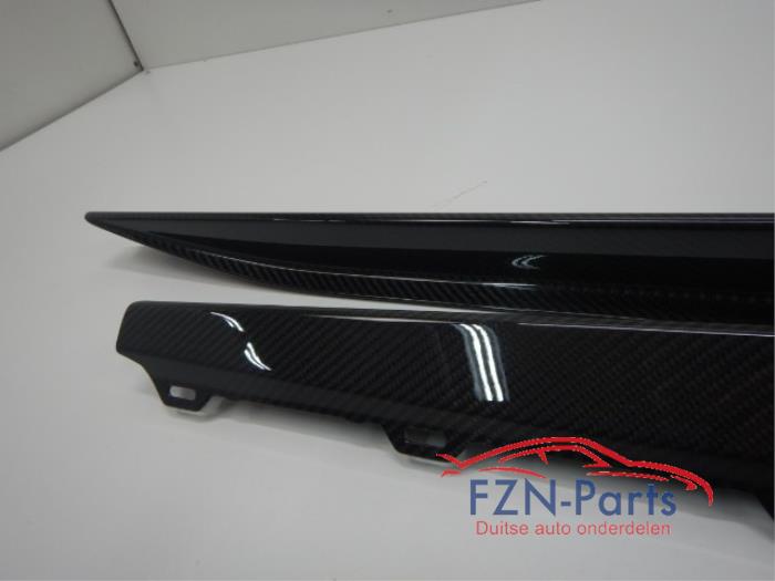 Audi RS6 RS7 4K C8 Sideskirt Carbon Inlegset L + R NIEUW