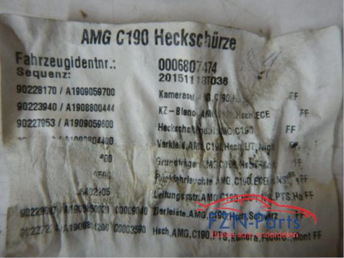 Achterbumper Mercedes Diversen (22723969)