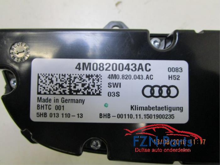 Climatronic Paneel Audi Q7 (22743953)