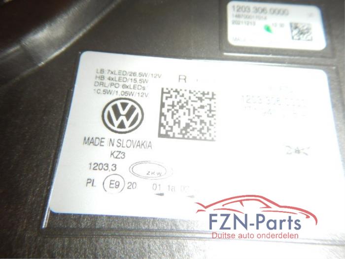 VW Transporter T7 Multivan Koplamp LED Rechts