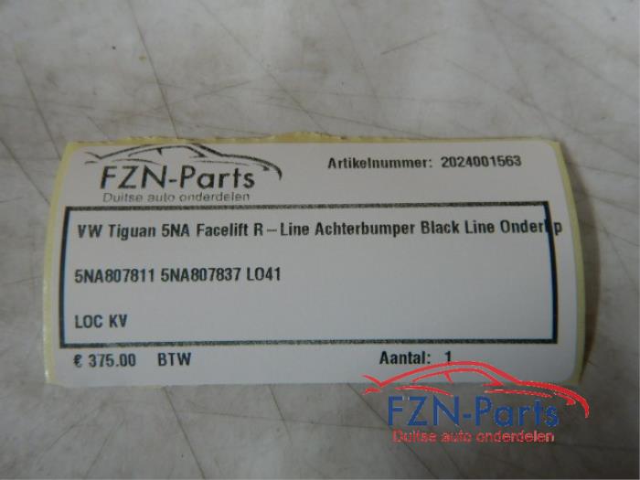 Diffuser achterbumper Volkswagen Tiguan (22723982)