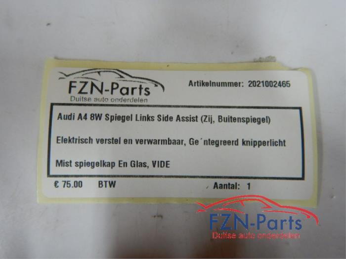 Buitenspiegel links Audi A4 (22725694)