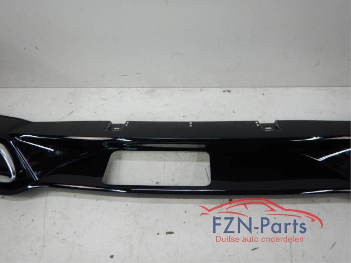 VW Golf 8 R-Line Diffuser Onderlip Hoogglans Zwart