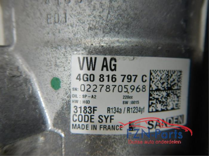 Audi 4KE E-Tron Aircopomp