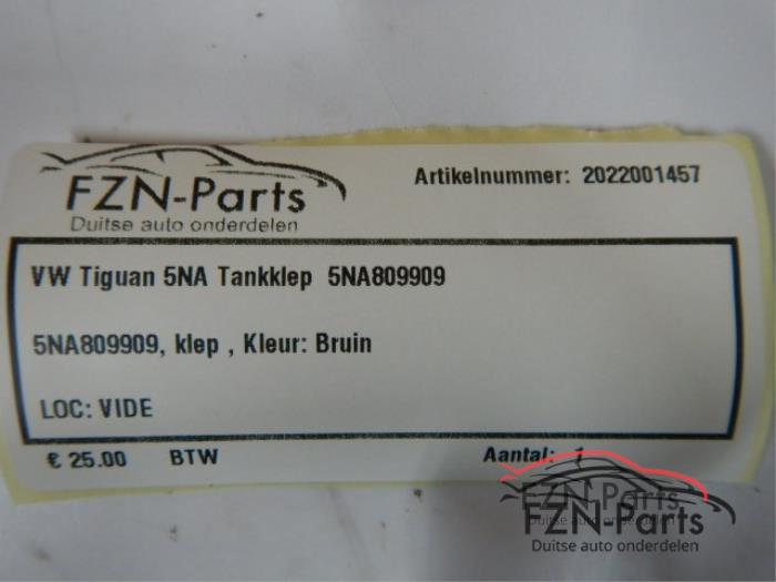 VW Tiguan 5NA Tankklep