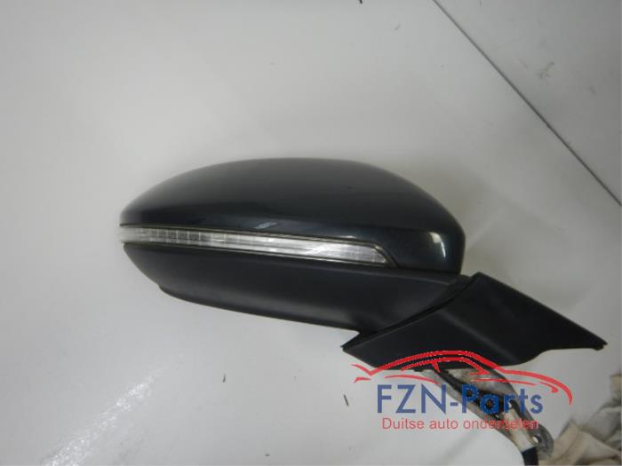 VW Golf 7 Spiegel Rechts LA9W ( Zij, Buitenspiegel) Elektrisch Verstel- en VerwarmbaarKleur: LA9W Carbon Steel GreySpiegel, Buitenspiegel, Zijspiegel, Volkswagen, Golf 1.6 TDI