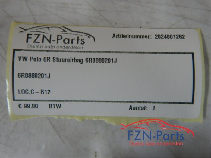 VW Polo 6R Stuurairbag