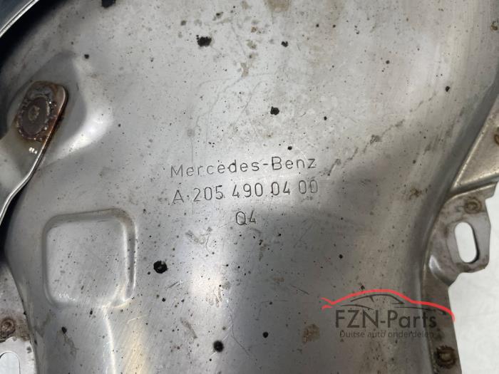 Mercedes-Benz C-Klasse W205 Uitlaatsierstuk Chrome Set