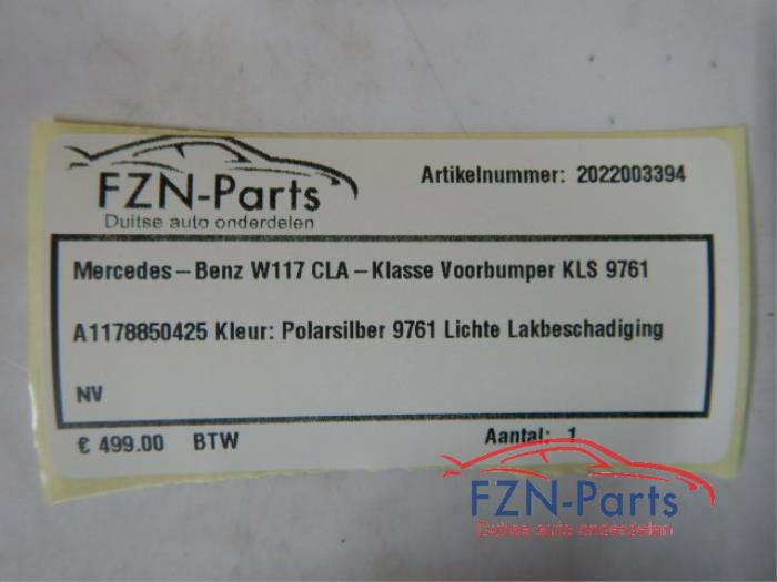 Voorbumper Mercedes CLA (22722297)
