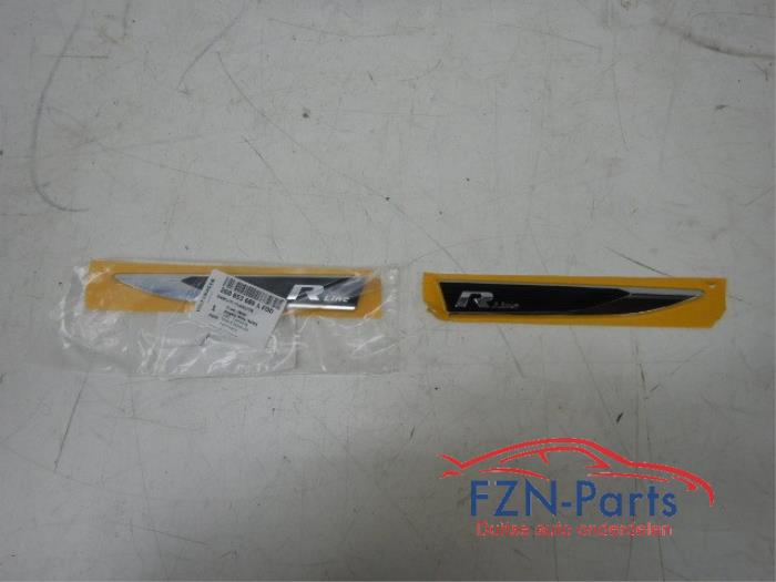 VW Polo 2G R-Line Embleem Set Links+Rechts